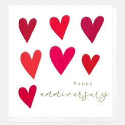 Hearts Anniversary Card>Caroline Gardner New
