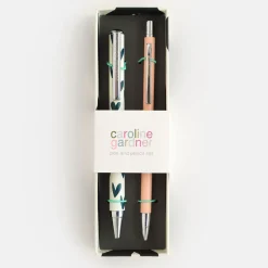 Hearts/Pink Pen & Pencil Set Of 2>Caroline Gardner Fashion