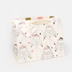 Just Married Wedding Cars Landscape Gift Bag>Caroline Gardner Outlet
