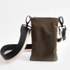 Khaki Padded Phone Pouch Bag>Caroline Gardner Clearance