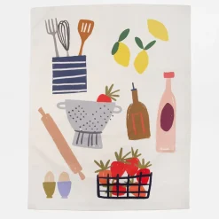Kitchen/Hearts Tea Towel Set of 2><noscript><img width=