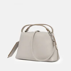 Lamb Grey Leather Small Alifa Bag><noscript><img width=