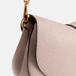 Lamb Leather Helena Baguette Shoulder Bag><noscript><img width=