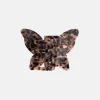 Leopard Tortoiseshell Butterfly Hair Claw>Caroline Gardner Sale