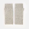 Light Grey Cashmere Wrist Warmers>Caroline Gardner Outlet