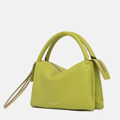 Lime Green Leather Three Grab Bag><noscript><img width=