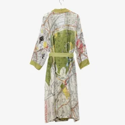 London Map Lightweight Dressing Gown><noscript><img width=