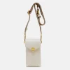 Marble White Leather Corallo Phone Bag>Caroline Gardner Hot