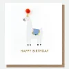 Mini Poms Llama Birthday Card>Caroline Gardner Sale