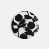 Mono Bloom Round Pocket Mirror>Caroline Gardner Outlet