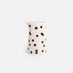 Mono Dotty Hand Painted Stoneware Milk Jug>Caroline Gardner Hot