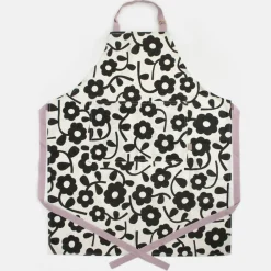 Mono Floral Apron>Caroline Gardner Shop