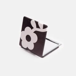 Mono Floral Square Pocket Mirror><noscript><img width=