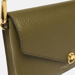 Moss Green Leather Corallo Envelope Bag><noscript><img width=