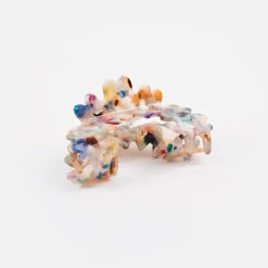 Multi 'Confetti Wave' Hair Claw><noscript><img width=