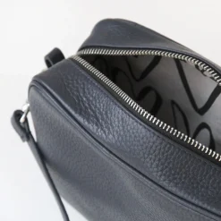 Navy Leather Camera Bag><noscript><img width=
