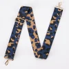 Navy Leopard Webbing Handbag Strap>Caroline Gardner Best Sale