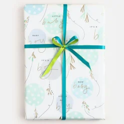 New Baby Boy Balloons Wrapping Paper>Caroline Gardner Cheap