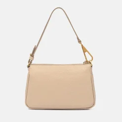 Nude Leather Brooke Bag>Caroline Gardner Store