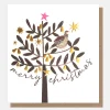 Partridge In Golden Pear Tree Christmas Card>Caroline Gardner Store