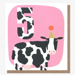 Party Cow 5th Birthday Card>Caroline Gardner Cheap