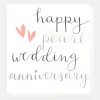Pearl Wedding Anniversary Card>Caroline Gardner Shop