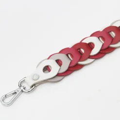 Peony Leather Loop Handbag Strap>Caroline Gardner Outlet