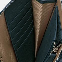 Petrol Blue Leather Dollaro Phone Bag><noscript><img width=