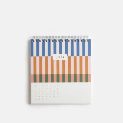 Pink Hearts 2025 Desk Calendar><noscript><img width=