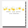 Pom Pom Lemons Everyday Card>Caroline Gardner Best Sale
