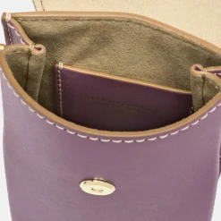 Purple Leather Corallo Phone Bag><noscript><img width=