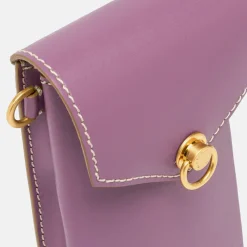 Purple Leather Corallo Phone Bag><noscript><img width=