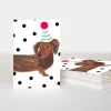 Sausage Dog Blank Notecards Pack of 10>Caroline Gardner Cheap