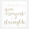 Sending Courage & Strength Sympathy Card>Caroline Gardner Outlet