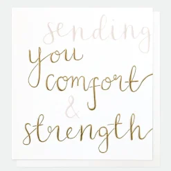 Sending Courage & Strength Sympathy Card>Caroline Gardner Outlet