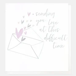 Sending You Love Envelope Sympathy Card>Caroline Gardner Flash Sale
