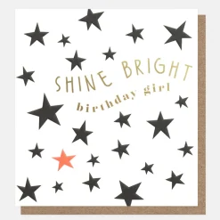 Shine Bright Birthday Card>Caroline Gardner Sale
