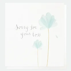 Sorry For You Loss Sympathy Card>Caroline Gardner Store