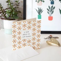 Star Flower New Home Card>Caroline Gardner Best Sale