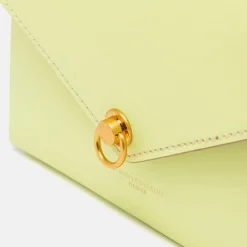 Sunny Yellow Leather Corallo Envelope Bag><noscript><img width=