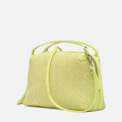 Sunny Yellow Woven Large Alifa Bag><noscript><img width=