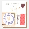 Table With Wine Anniversary Card For Wife>Caroline Gardner Best Sale