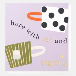 Tea & Big Hug Everyday Card>Caroline Gardner Online