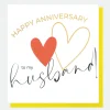 To My Husband Anniversary Card>Caroline Gardner Shop