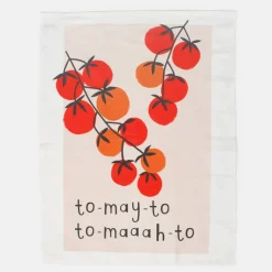 Tomato/Mono Hearts Tea Towel Set of 2><noscript><img width=