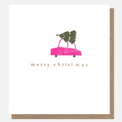 Tree & Car Mixed Charity Christmas Cards Pack of 8><noscript><img width=