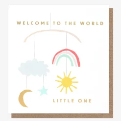 Welcome To The World New Baby Card>Caroline Gardner Best
