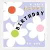 White Flowers Birthday Card>Caroline Gardner Best