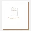 Wire Present Birthday Card>Caroline Gardner Hot