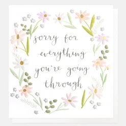 Wreath Sympathy Card>Caroline Gardner Discount